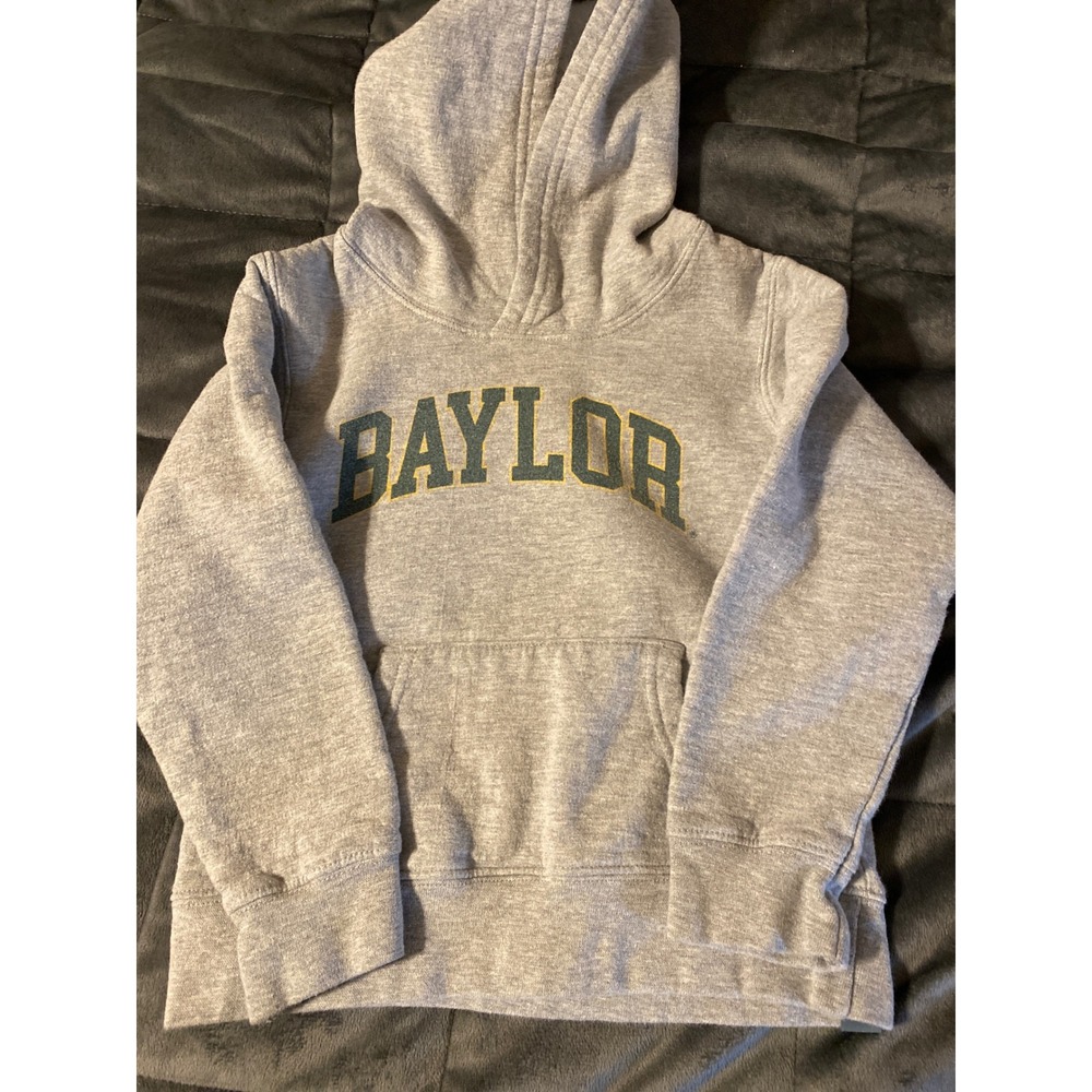 Garb Inc Baylor University Bears Youth Hoodie Gray Sweatshirt Size 4T Kids 0648